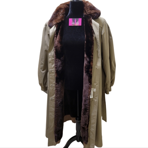 VINTAGE TRENCH COAT - Picture 3 of 4